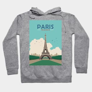 The Eiffel Tower paris france Hoodie